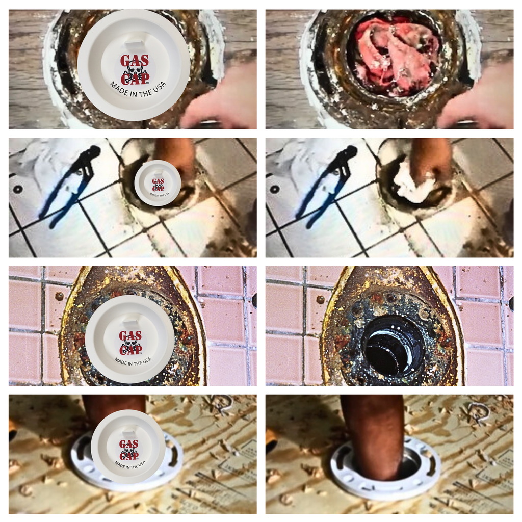 Gas Cap Flange Seal –– Blocks Sewer Gas & Debris